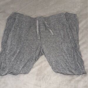 Little sleepies gray women’s jogger pajama pants